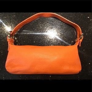 NWOT Express Orange leather shoulder bag